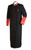 Men's Asbury Clergy Robe in Black & Red