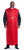 Benedict Full-Length Apron in Red