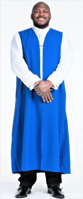 001. Traditional Chimere In Royal Blue