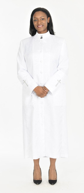 Ladies Gershon Clergy Robe In White