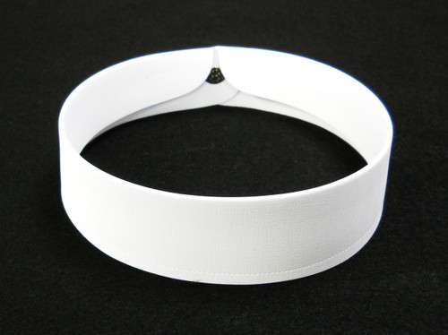 Clerical Collar #3 With Stud Set - 1 1/2 inches